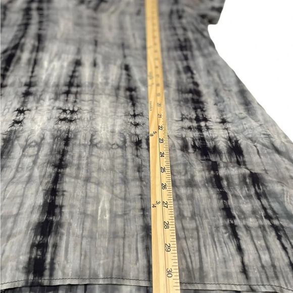 Spade & Heart Short Sleeve Black/Grey Tye Dye Dress. Size Small - Picture 8 of 9